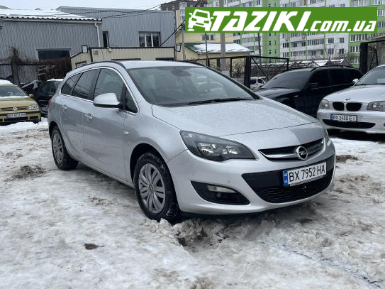 Opel Astra sports tourer, 2014г. 1.6л. дт Хмельницкий в кредит