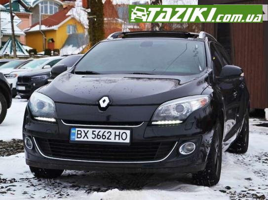 Renault Megane, 2012р. 1.5л. дтп Хмельницький в кредит