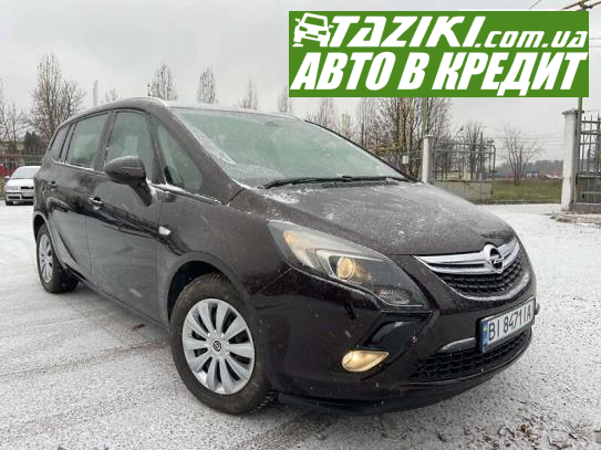 Opel Zafira, 2012р. 1.4л. бензин Кременчук в кредит