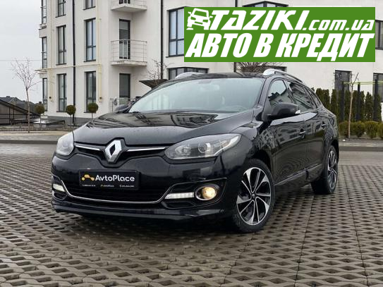 Renault Megane, 2015р. 1.6л. дтп Луцьк в кредит