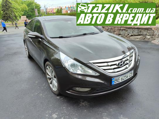 Hyundai Sonata, 2010г. 2.4л. бензин Николаев в кредит