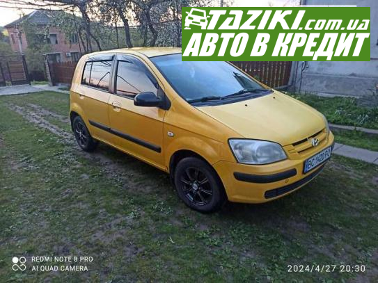 Hyundai Getz, 2003г. 1.1л. бензин Львов в кредит