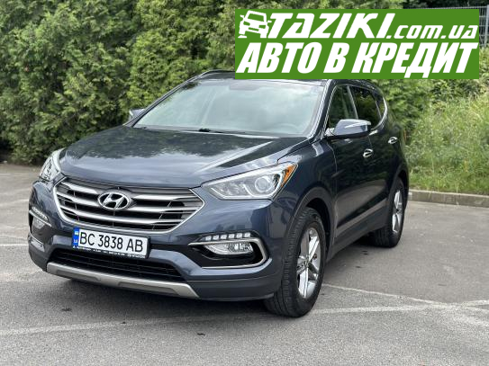 Hyundai Santa fe, 2017г. 2.4л. бензин Львов в кредит