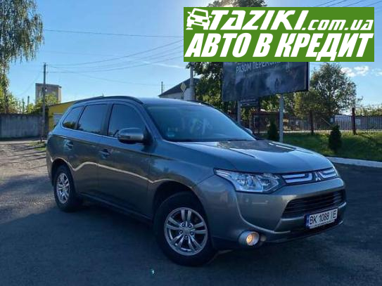 Mitsubishi Outlander, 2012г. 2.3л. дт Ровно в кредит