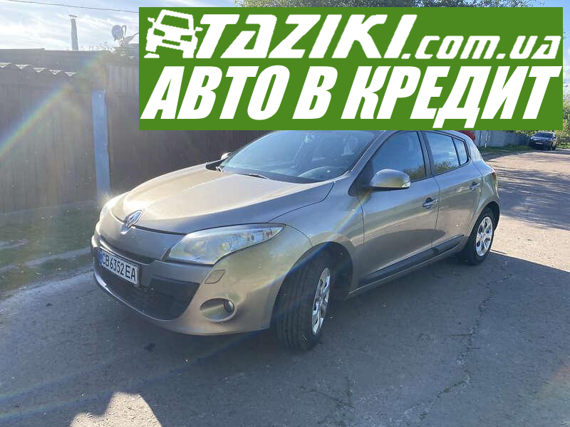 Renault Megane, 2010г. 1.6л. бензин Чернигов в кредит