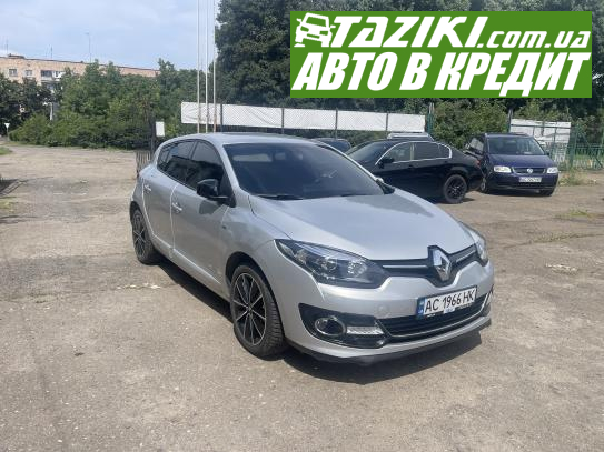 Renault Megane, 2013р. 1.5л. дтп Луцьк в кредит