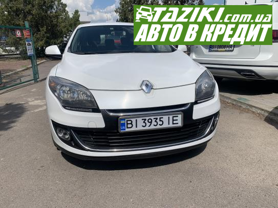 Renault Megane, 2012р. 1.5л. дтп Кременчук в кредит