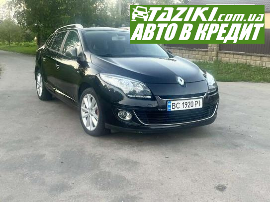 Renault Megane, 2012г. 1.5л. дт Луцк в кредит