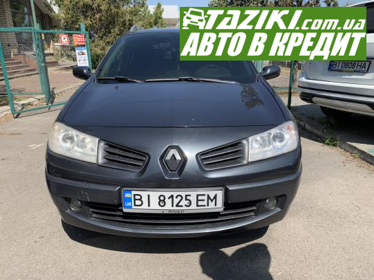 Renault Megane, 2007г. 1.6л. газ/бензин Кременчуг в кредит