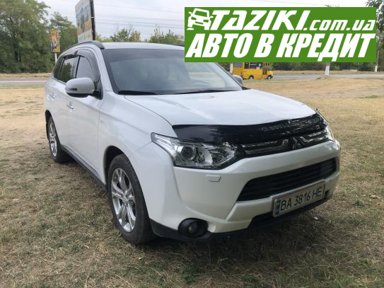 Mitsubishi Outlander, 2012г. 2.4л. газ/бензин Кропивницкий в кредит