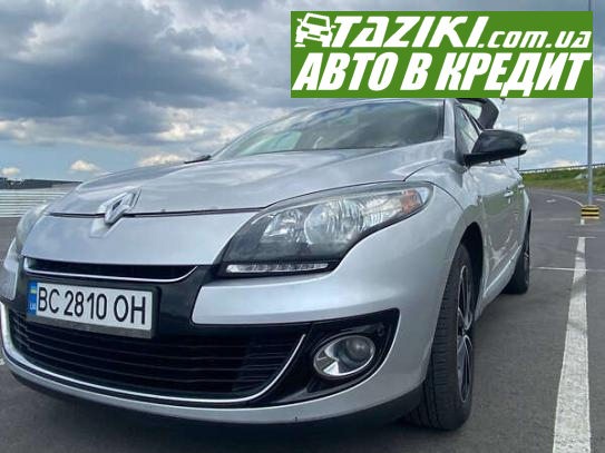 Renault Megane, 2012р. 1.5л. дтп Львів у кредит