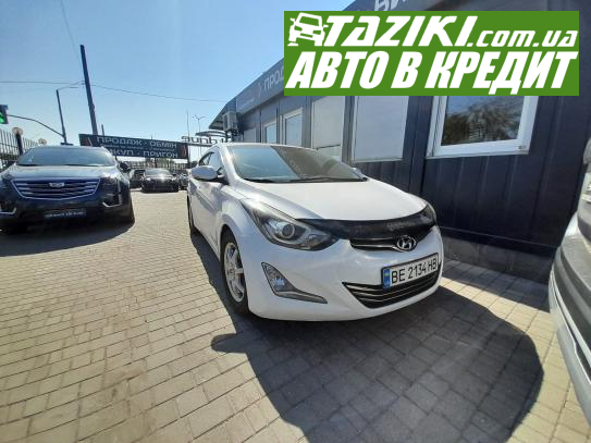 Hyundai Elantra, 2014г. 2л. бензин Николаев в кредит