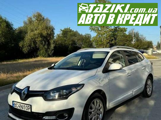 Renault Megane, 2015г. 1.5л. дт Львов в кредит