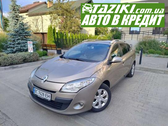 Renault Megane, 2011р. 1.5л. дтп Львів у кредит