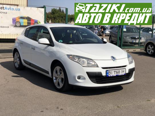 Renault Megane, 2009г. 1.6л. бензин Полтава в кредит