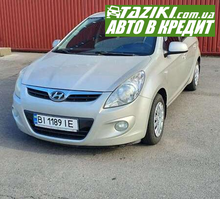 Hyundai I20, 2010г. 1.4л. бензин Кременчуг в кредит