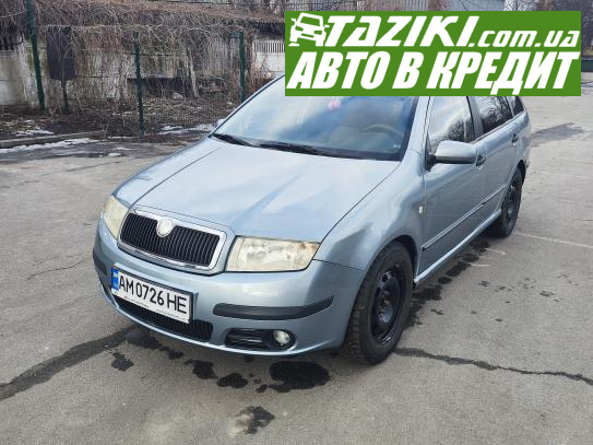 Skoda Fabia, 2006р. 1.4л. бензин Житомир в кредит