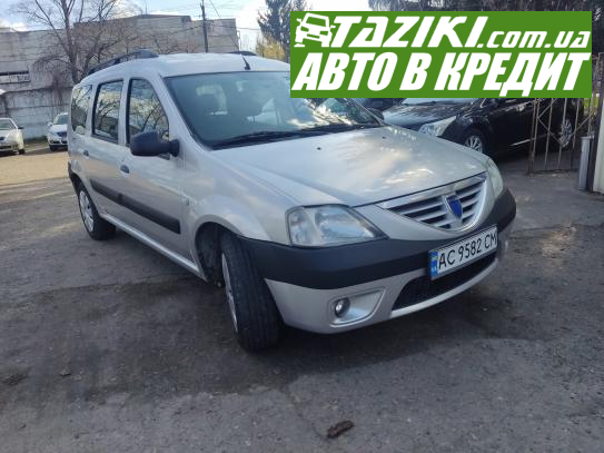 Dacia Logan, 2008г. 1.5л. дт Луцк под выплату