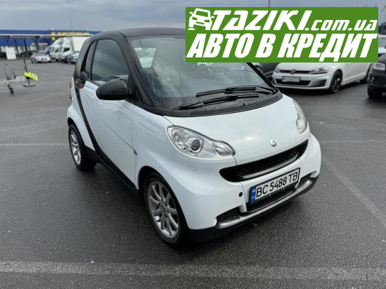 Smart Fortwo, 2012р. 1л. бензин Львів у кредит