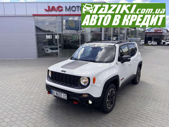 Jeep Renegade, 2016р. 2.4л. бензин Полтава в кредит