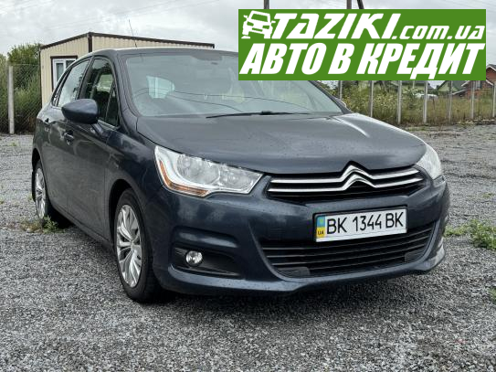 Citroen C4, 2013р. 1.6л. дтп Рівне в кредит