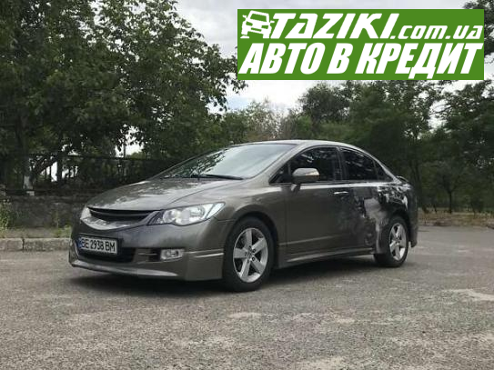 Honda Civic, 2008г. 1.8л. бензин Николаев в кредит