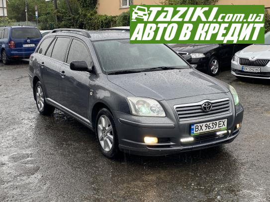 Toyota Avensis, 2003г. 2л. дт Хмельницкий в кредит