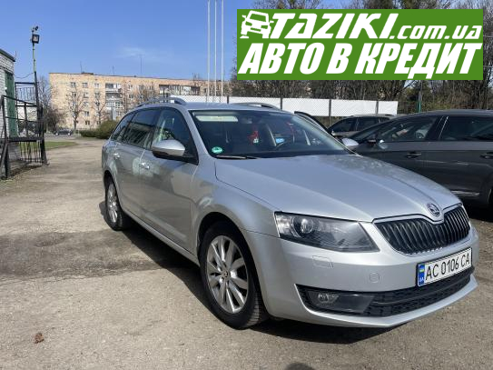 Skoda Octavia, 2014р. 1.6л. дтп Луцьк в кредит