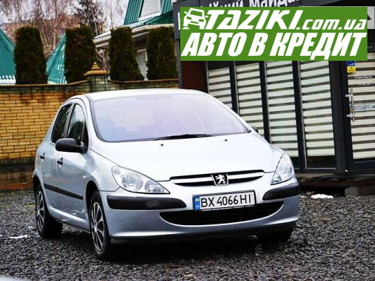 Peugeot 307, 2003р. 1.6л. бензин Хмельницький в кредит