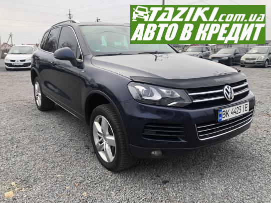 Volkswagen Touareg, 2010р. 4.1л. дтп Рівне в кредит