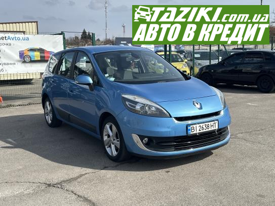 Renault Megane scenic, 2012р. 1.5л. дт Полтава в кредит