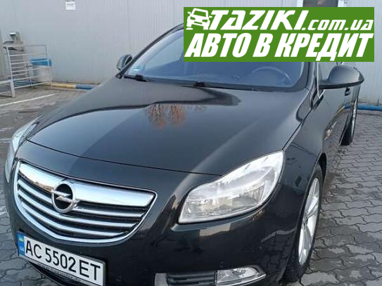 Opel Insignia, 2011р. 2л. дтп Луцьк в кредит