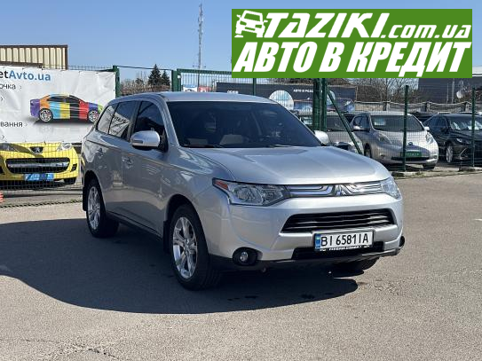 Mitsubishi Outlander, 2013р. 2.4л. газ/бензин Полтава в кредит