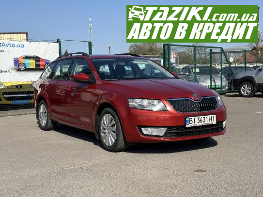 Skoda Octavia, 2014р. 1.6л. дт Полтава в кредит