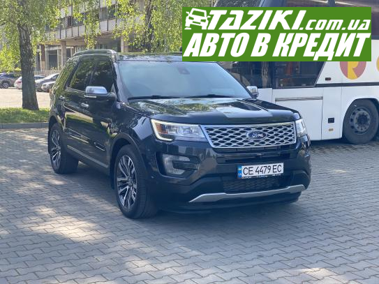 Ford Explorer, 2016р. 3.5л. бензин Чернівці в кредит