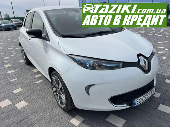 Renault Zoe, 2017р. 41л. Електро Тернопіль в кредит