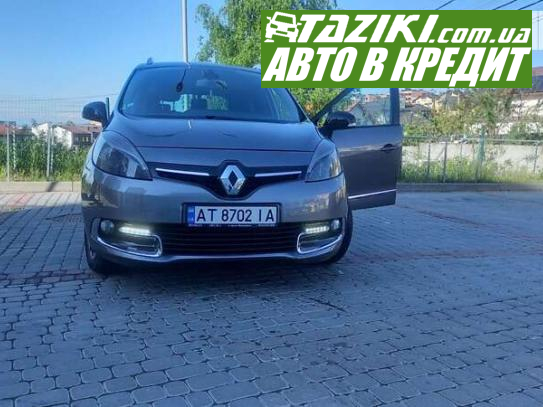 Renault Megane scenic, 2016р. 1.6л. дтп Івано-Франківськ в кредит