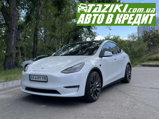 Tesla Model y, 2021р. 82л. Електро Київ у кредит