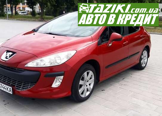 Peugeot 308, 2008г. 1.6л. газ/бензин Черкассы в кредит