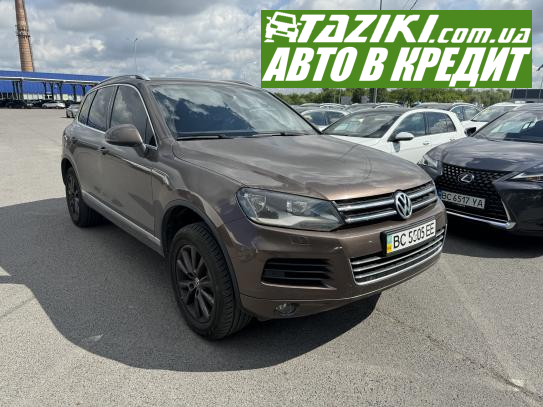 Volkswagen Touareg, 2012г. 3л. дт Львов в кредит