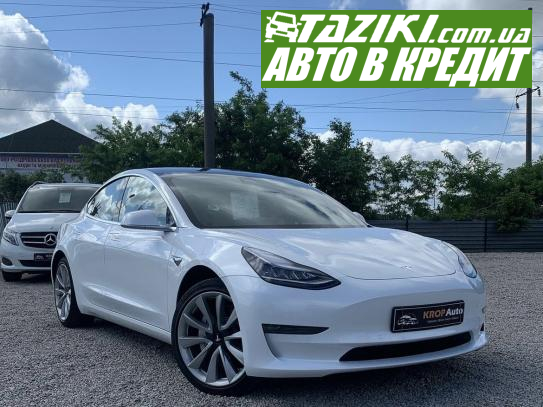 Tesla Model 3, 2020г. 52л. Электро Кропивницкий в кредит