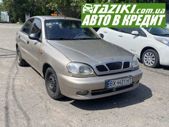 Daewoo Lanos, 2003р. 1.5л. газ/бензин Хмельницький в кредит