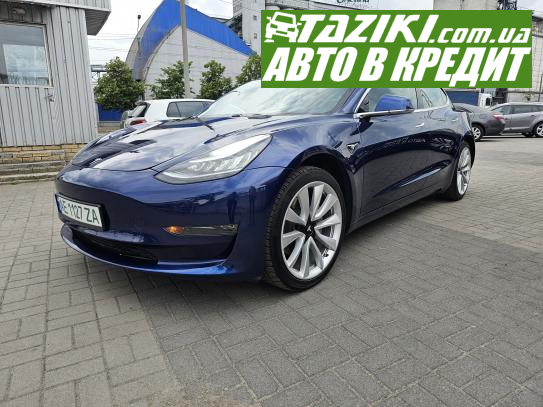 Tesla Model 3, 2019г. 55л. Электро Днепр в кредит