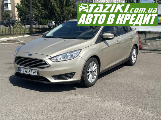 Ford Focus, 2017г. 2л. бензин Полтава в кредит