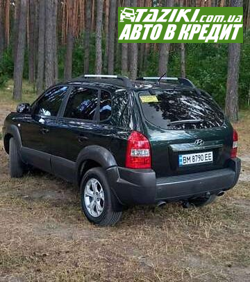 Hyundai Tucson, 2008г. 2л. дт Сумы в кредит