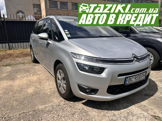 Citroen Grand c4 picasso, 2015г. 1.6л. дт Александрия в кредит