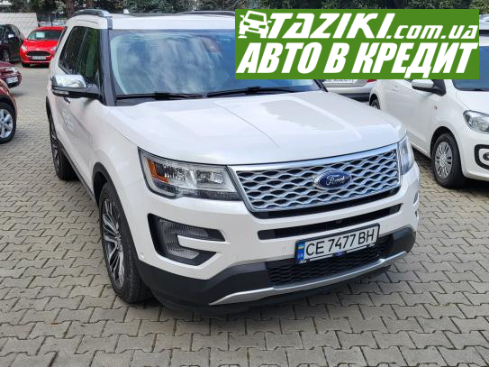 Ford Explorer, 2017г. 3.5л. бензин Черновцы в кредит