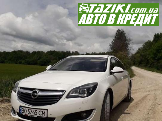 Opel Insignia, 2016г. 1.6л. дт Тернополь в кредит