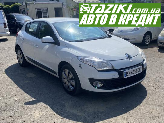 Renault Megane, 2012г. 1.5л. дт Хмельницкий в кредит