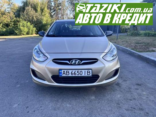 Hyundai Accent, 2013г. 1.6л. бензин Винница в кредит